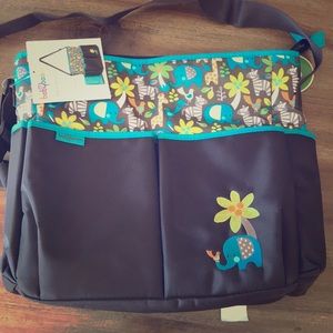 NWT- Baby boom Diaper Bag-Wild Thing